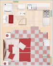 Apartament Scirocco Floor Plan